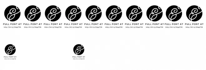 Hazel Deco Light Regular Font OTHER CHARS