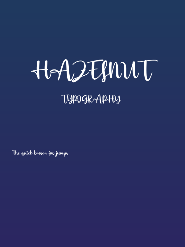 Hazelnut Poster