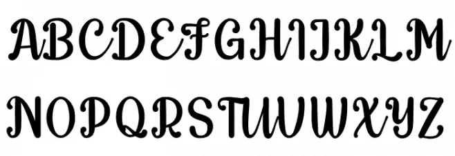 Hazelnuts Schriftart Groß