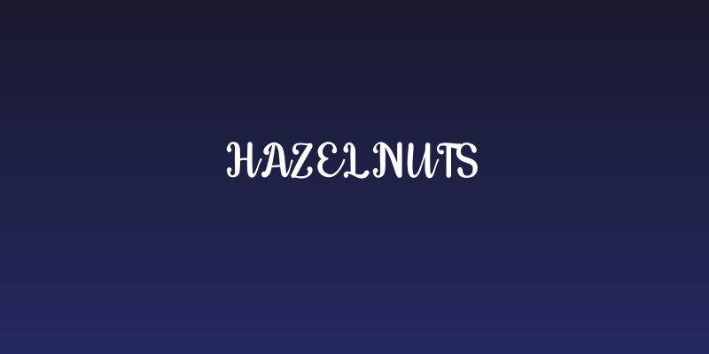 Hazelnuts Social Header