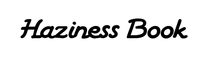 Haziness Book  Descarca Fonturi Gratis