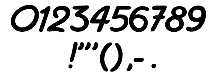 Haziness Book Font OTHER CHARS