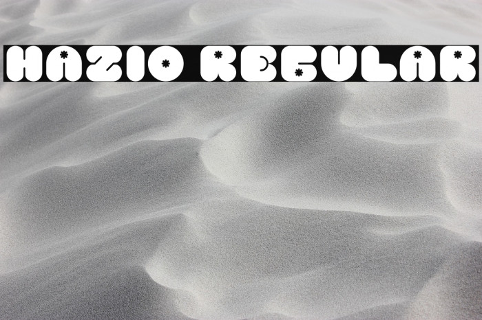 Hazio Regular Example 1