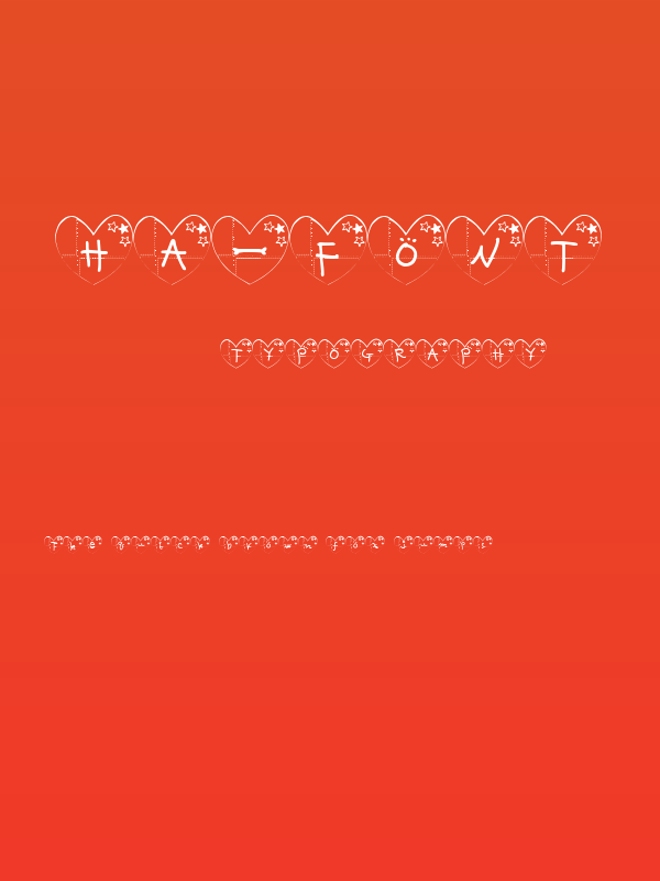 ha-Font Poster