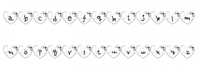 ha-Font Caratteri MINUSCOLO