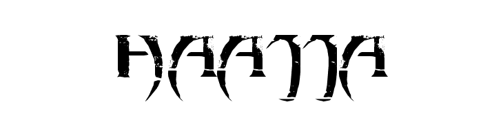 haAJJA  font caratteri gratis