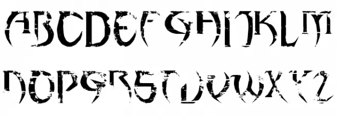 haAJJA خط أحرف صغيرة