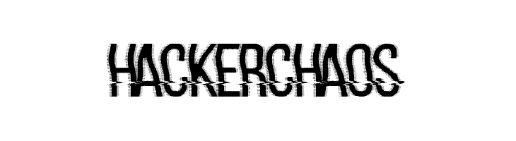 hackerchaos フォント