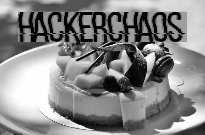 hackerchaos Font examples