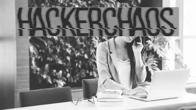 hackerchaos Font examples