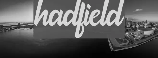 hadfield Font examples
