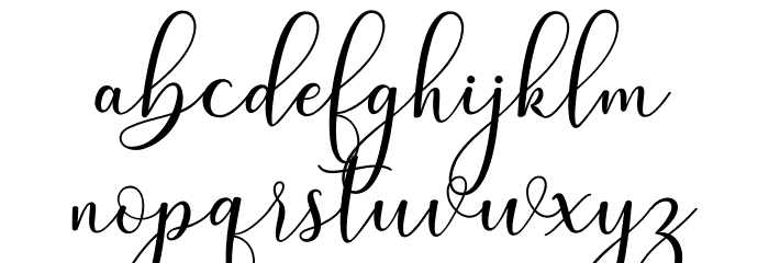 hafsha-Regular Font LOWERCASE