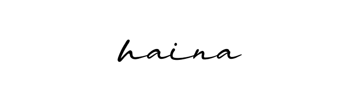 haina  免费字体下载