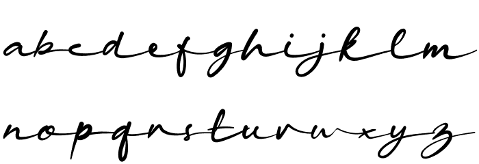 haina Font LOWERCASE