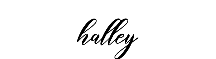 halley  Descarca Fonturi Gratis