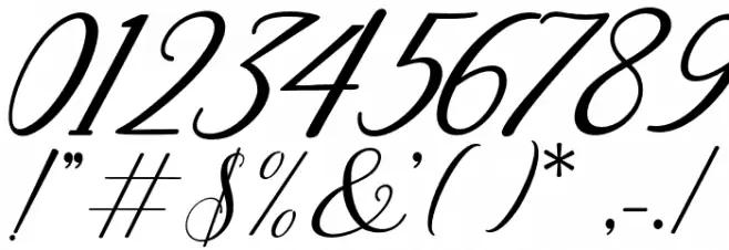 halley Font OTHER CHARS