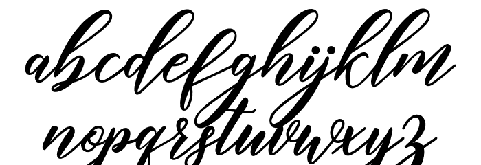 halley Font LOWERCASE