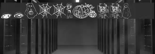 halloween2001 Font examples