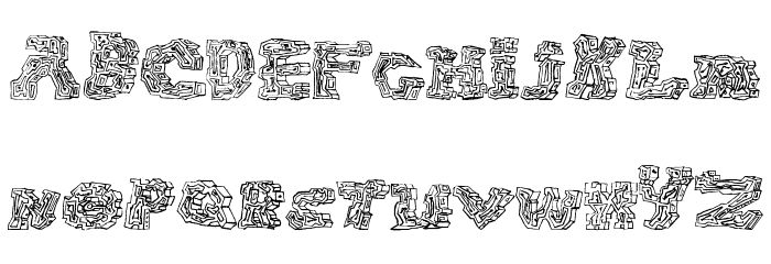 halo-sonic Font LOWERCASE