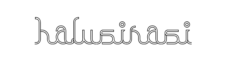 halusinasi Font