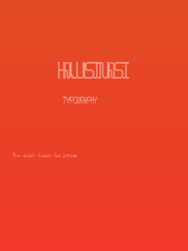 halusinasi Poster
