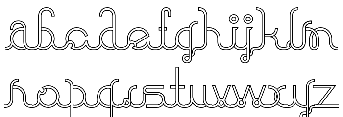 halusinasi Font LOWERCASE