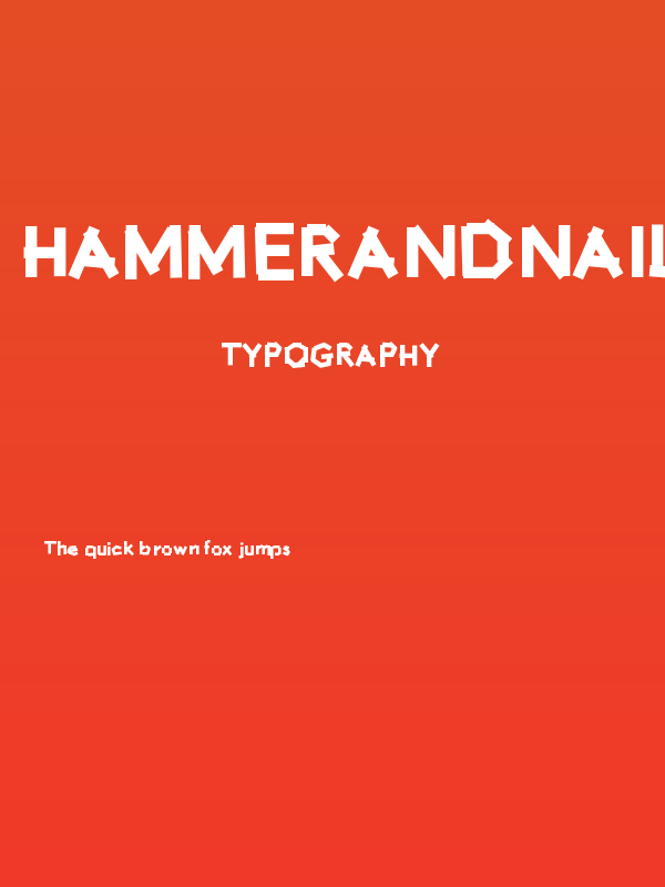 hammerandnails Poster