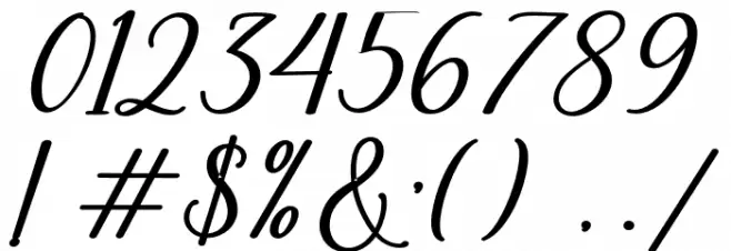 hamster Font OTHER CHARS