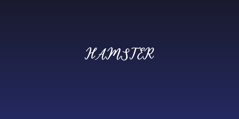 hamster Social Header