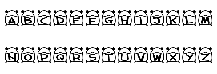 hamu font Font LOWERCASE