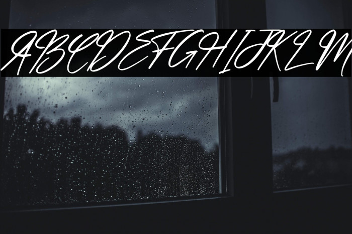 hand script Italic Example 2