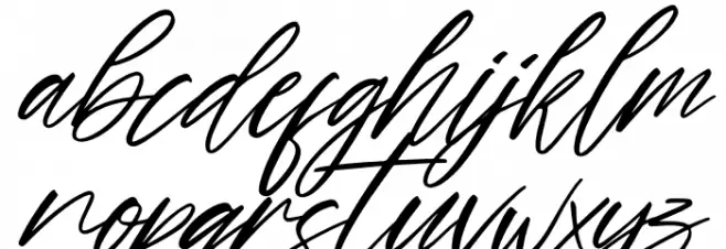 hand script Italic Fuentes MINÚSCULAS
