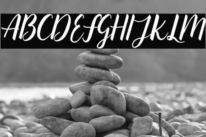 handayani Font examples