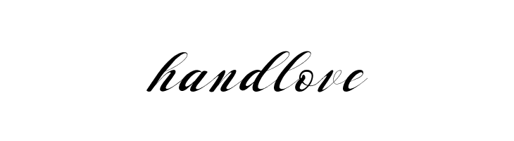 handlove  لخطوط تنزيل