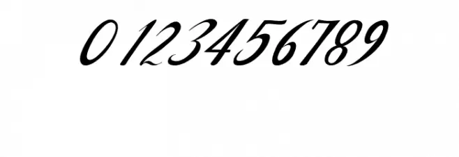 handlove Font OTHER CHARS