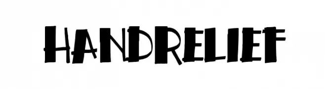 handrelief  免费字体下载