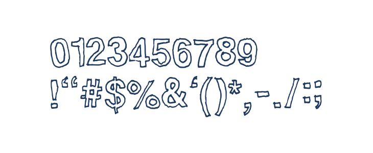 handvetica Other Characters