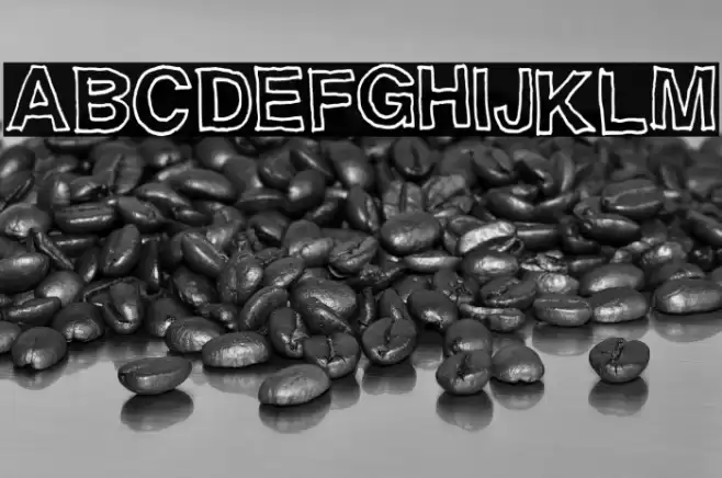 handvetica Font examples