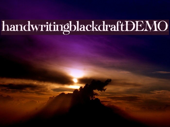 handwriting-black-draft_DEMO Example 2