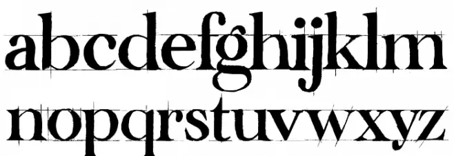 handwriting-black-draft_DEMO Font LOWERCASE