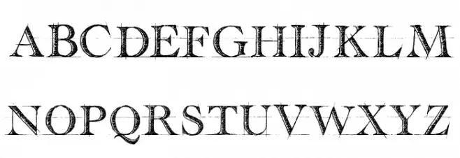 handwriting-draft_free-version Fonte MAIÚSCULAS