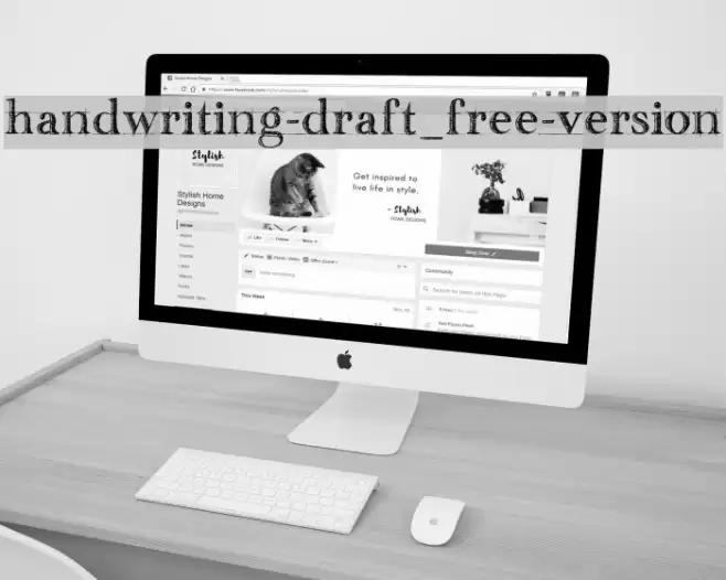 handwriting-draft_free-version Polices examples