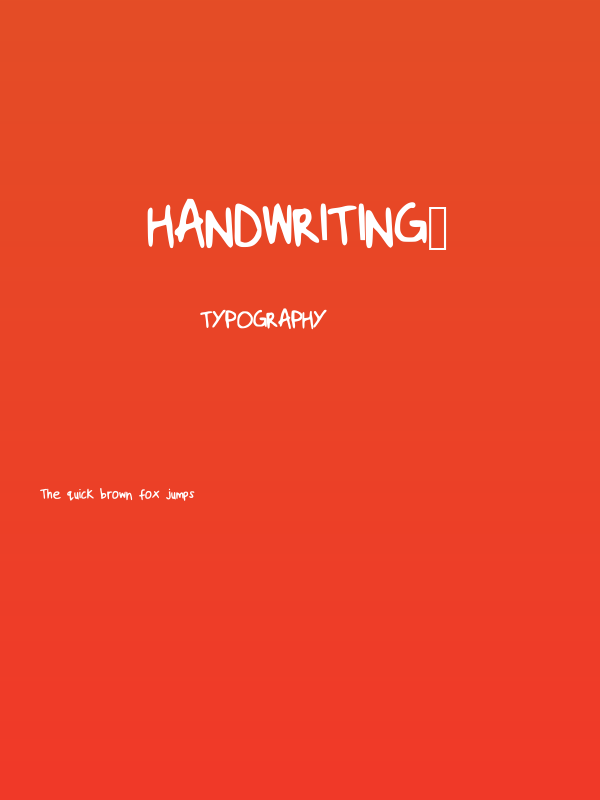 handwriting_ Poster