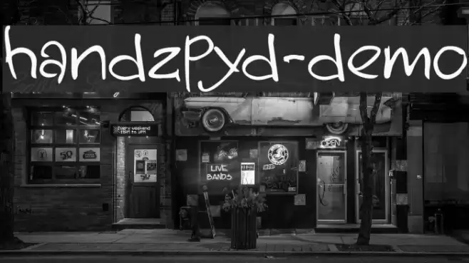 handzpyd-demo Font examples