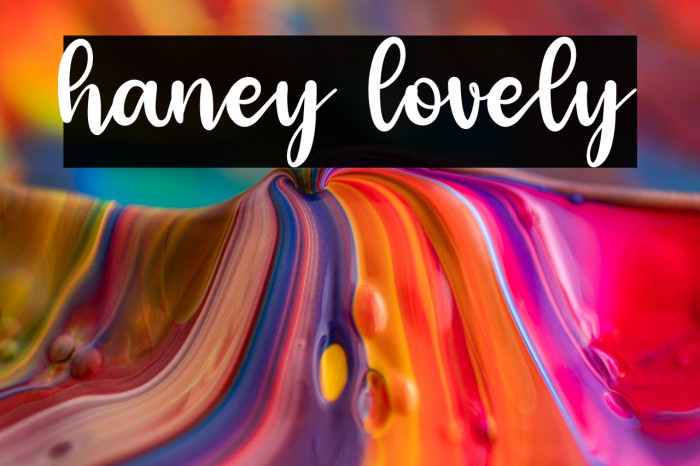 haney lovely Example 1