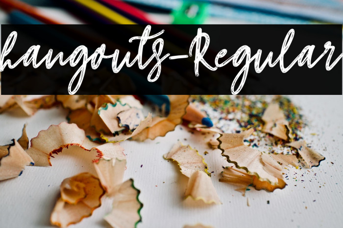 hangouts-Regular Example 1