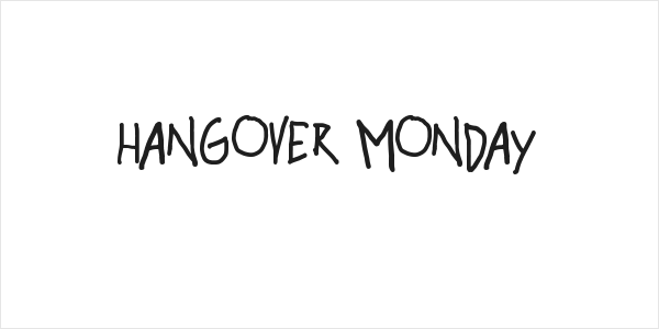 hangover monday Logo