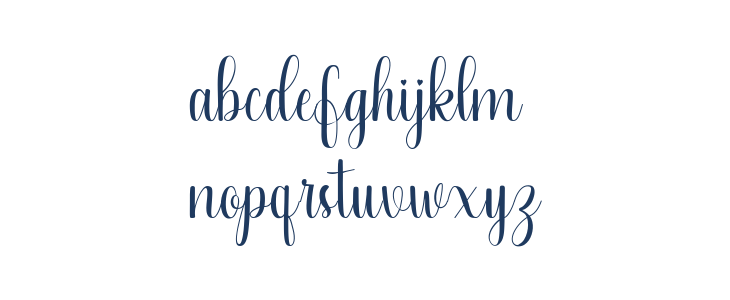 hanifah Regular Lowercase