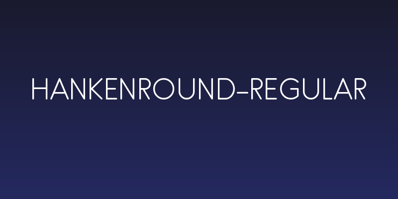 hankenround-Regular Social Header
