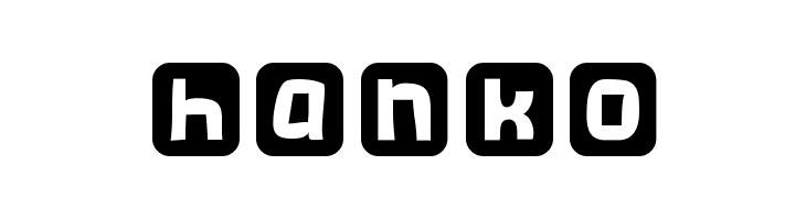 hanko Font